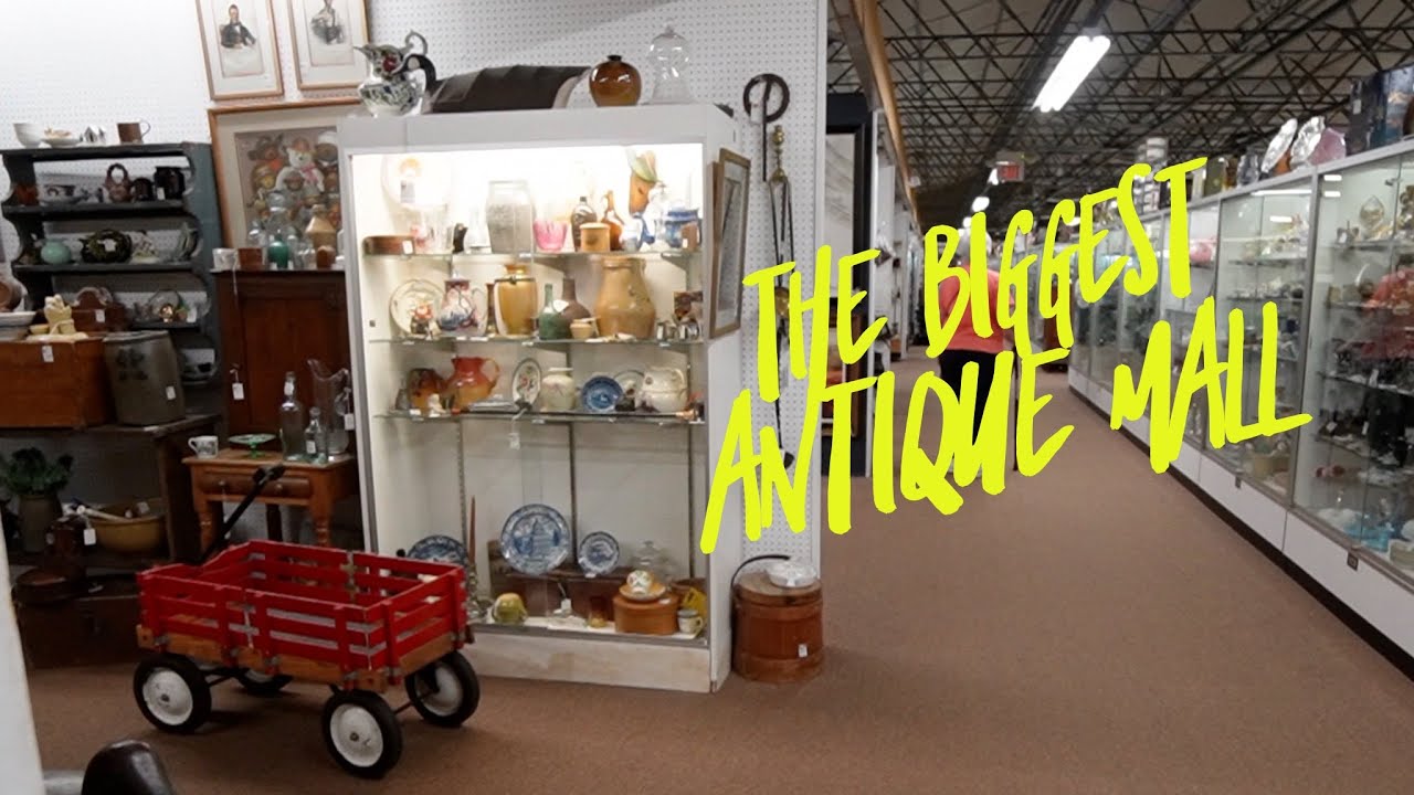 Biggest ANTIQUE MALL?! | Shop With Me for EBay | Reselling