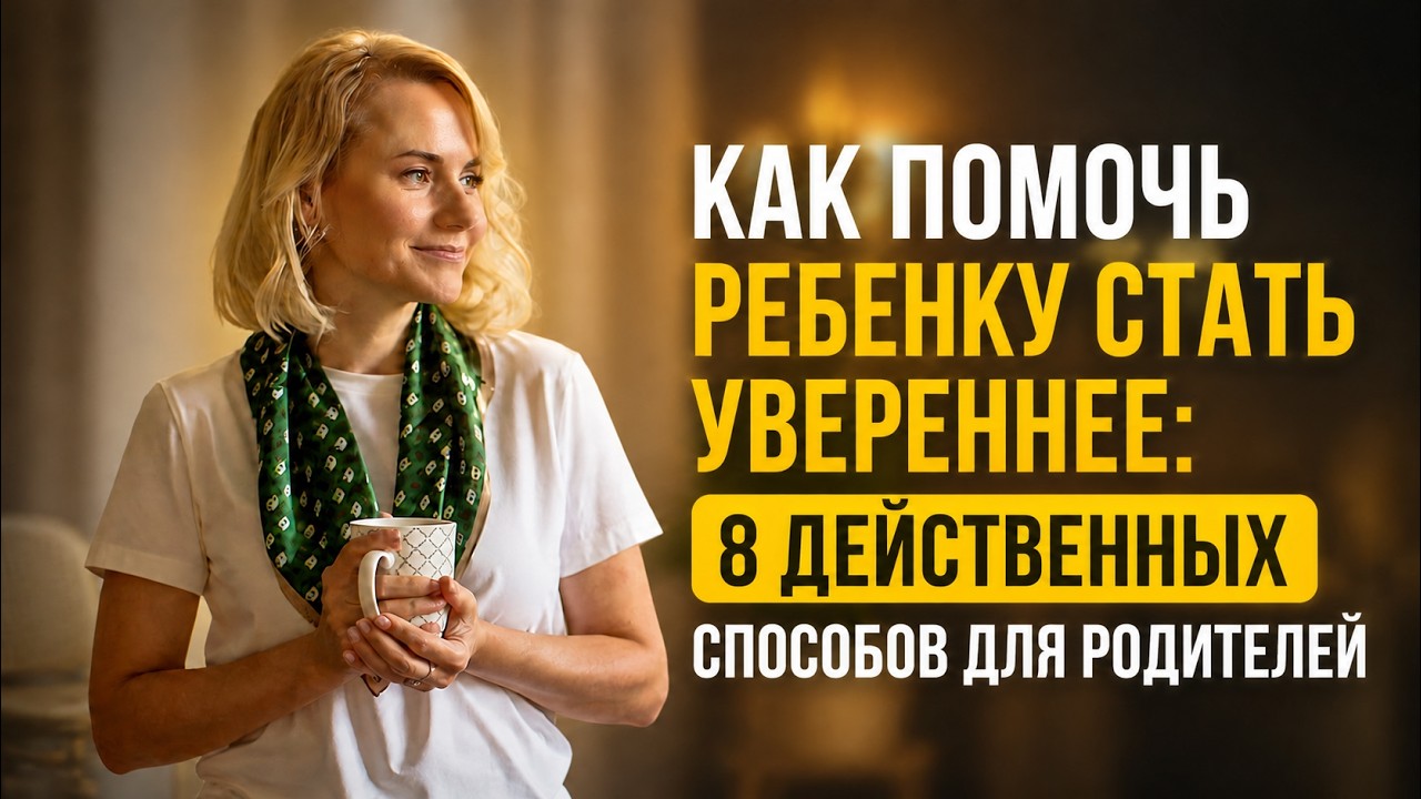 Как помочь ребенку стать увереннее: 8 действенных способов #ПсихологияЖизни