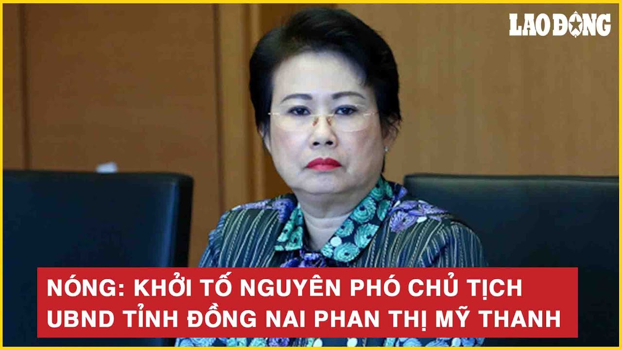 N&oacute;ng: Khởi tố nguy&ecirc;n ph&oacute; chủ tịch UBND tỉnh Đồng Nai Phan Thị Mỹ Thanh
