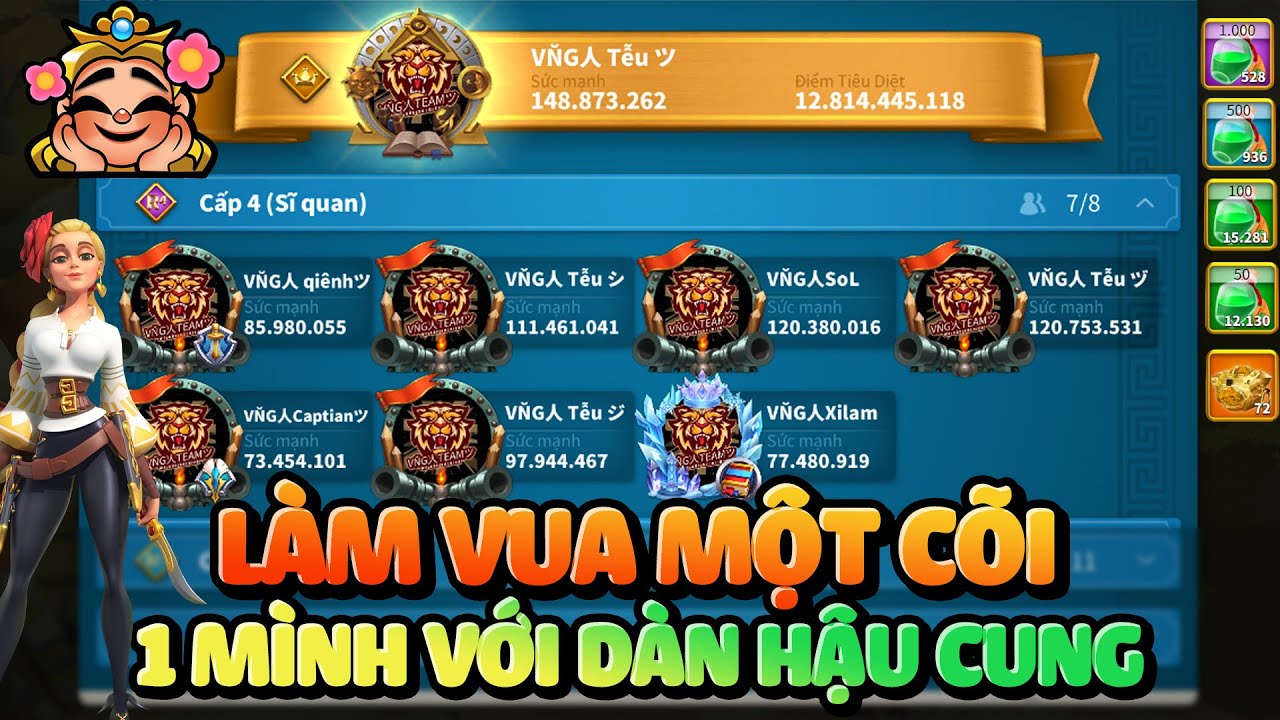 1826: Bro Làm Vua 1 Cõi Với Lối Chơi Quay Tay Tự Gánh Team Cực Khỏe - Rise of Kingdoms