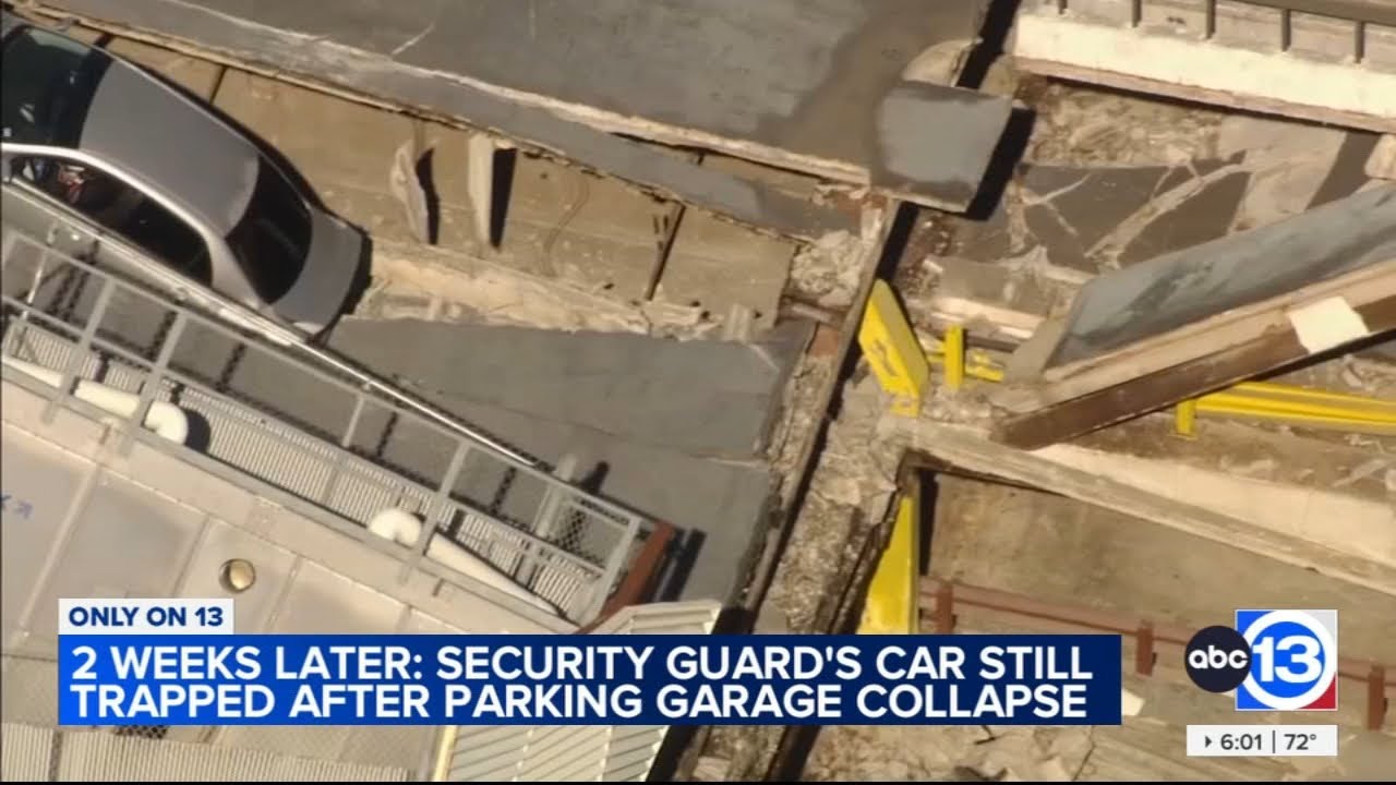 Man shares survival story following partial parking garage collapse