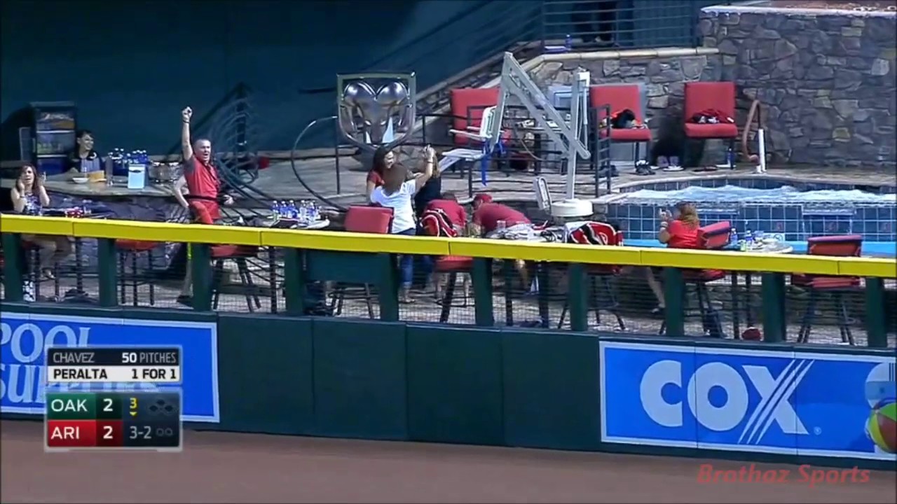 MLB Home-Runs in D-Backs pool (HD)