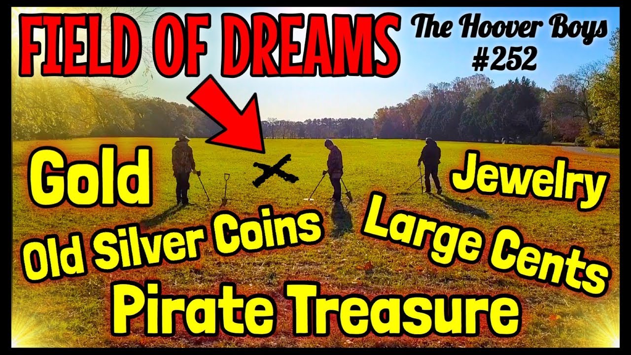 Metal Detecting FIELD OF DREAMS!! Found Gold, Pirate Treasure, Old Silver & Stunning Coins