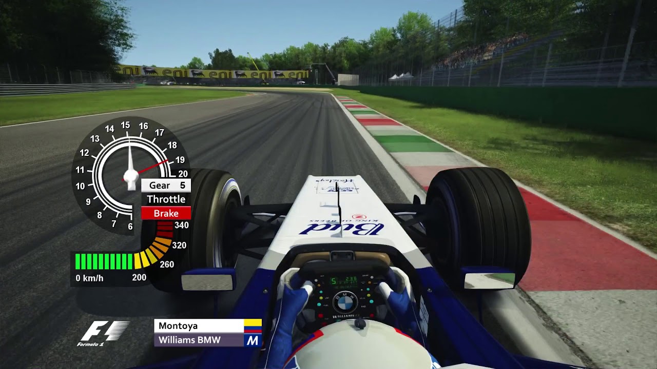Assetto Corsa F1 2004 Montoya Onboard Monza