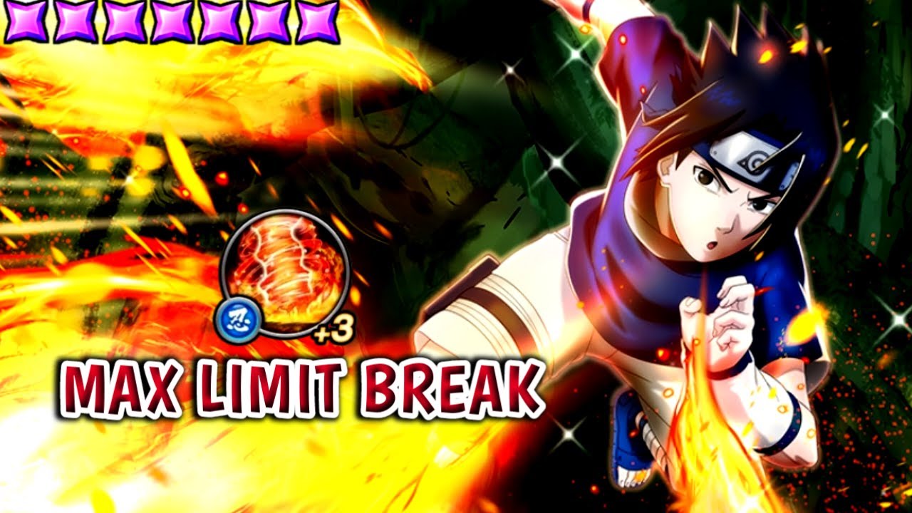 Sasuke Boy Max Limit Break Showcase - Naruto x Boruto Ninja Voltage