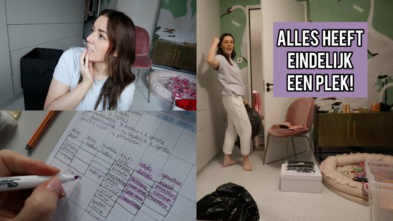 Mijn kamer VOLLEDIG uitzoeken - een perfect systeem gevonden | Beautygloss