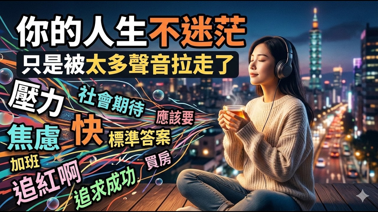 你的人生不迷茫，只是被太多聲音拉走了 | 智慧果實