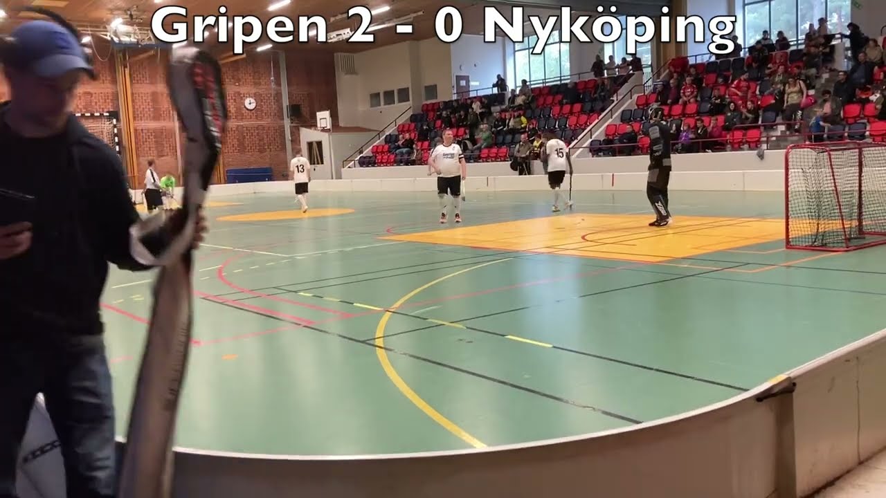 Ös/serien Innebandymatch 2022-2023 Nyhemshallen Gripen - Nyköping