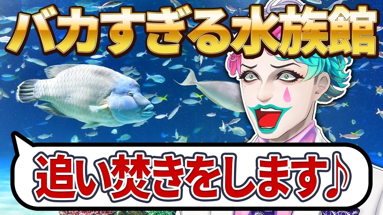 【みっちみち】リスナーの考えたバカすぎる水族館で溺れるジョー・力一【にじさんじ切り抜き/空昼ブランコ】