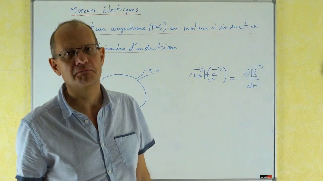 TD 8 : moteur asynchrone (ou &agrave; induction), ph&eacute;nom&egrave;ne d'induction.