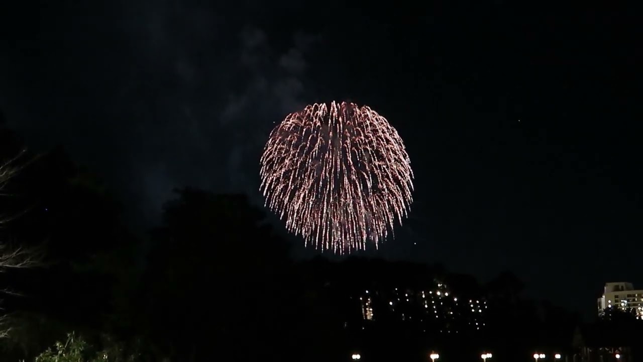 Disney Enchantment Fireworks--Filmed at Wilderness Lodge
