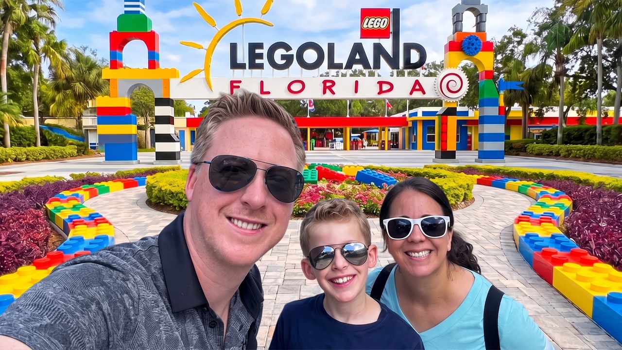 Стоит ли посещать LEGOLAND Florida? 🇺🇸 Полный обзор и тур | НОВЫЙ Galacticoaster