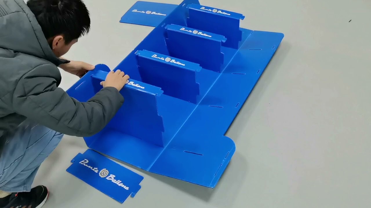 WOW Display | Customized Corrugated Plastic Coroplast Display Stand