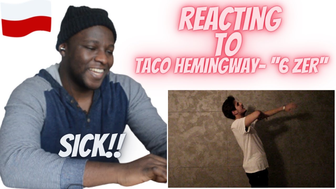 Taco Hemingway - ''6 zer'' (POLISH RAP REACTION)