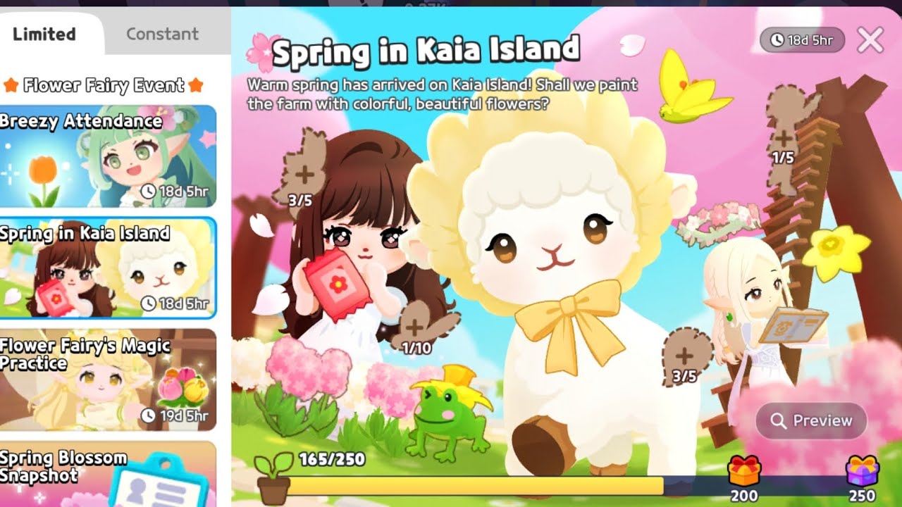 How to complete all spring task & how to get seed packs🩷 (play together game)