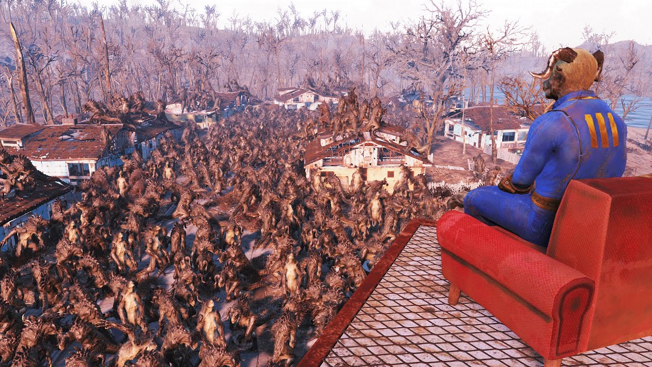 I Created a Deathclaw Army to Beat Fallout 4 For Me