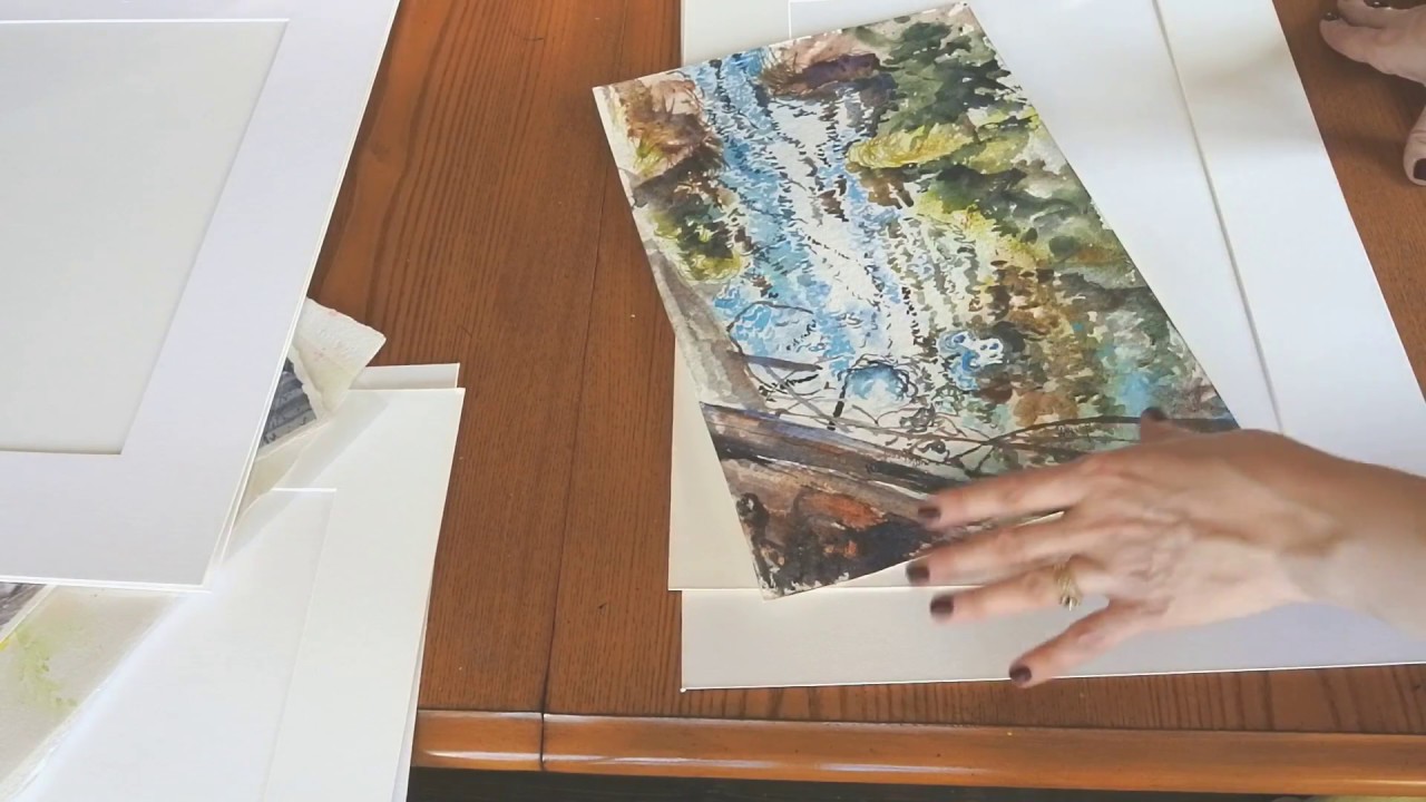Framing a Watercolour Painting: How to Cut Mats and Assemble a Chop Frame