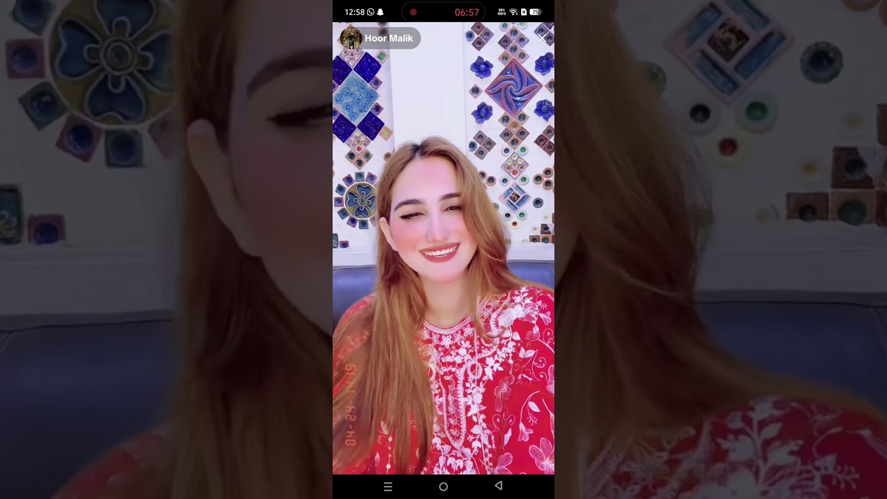 Hoor malik live hot drace tiktok live