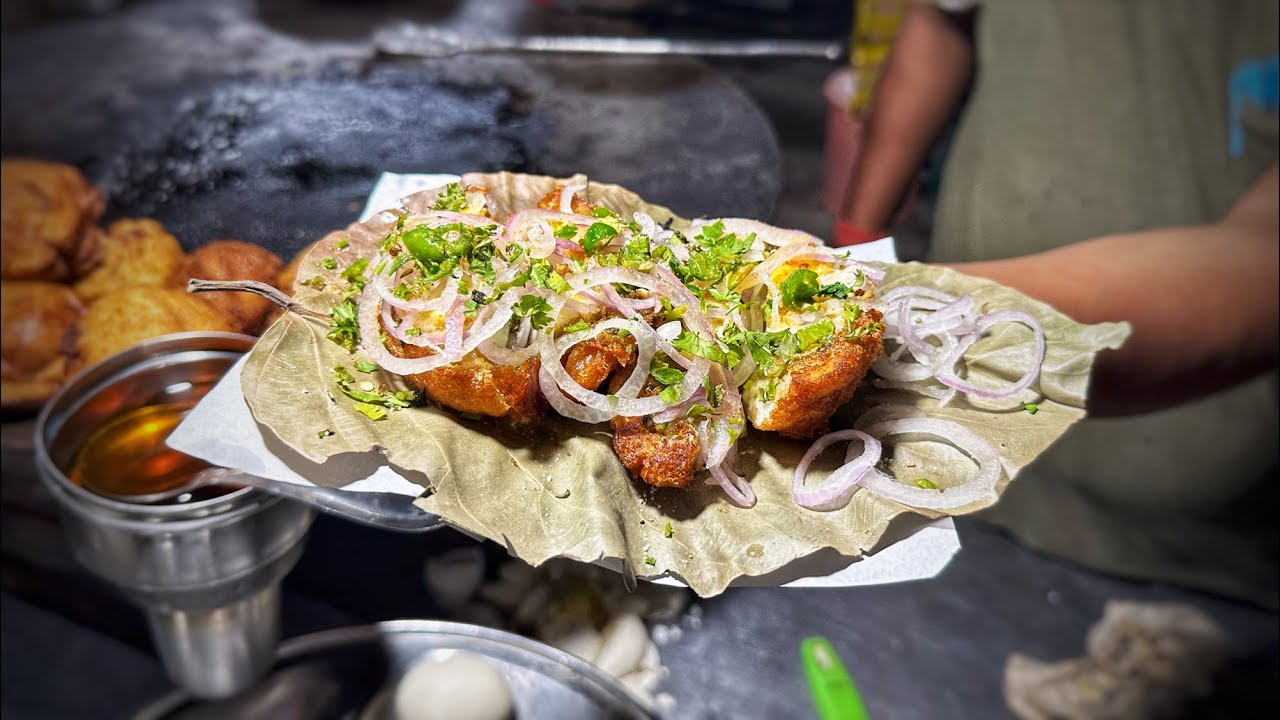 Bihari Engineer Selling Homemade Egg Devil ₹ 25 Only | Indian Street Food | Street Food Patna