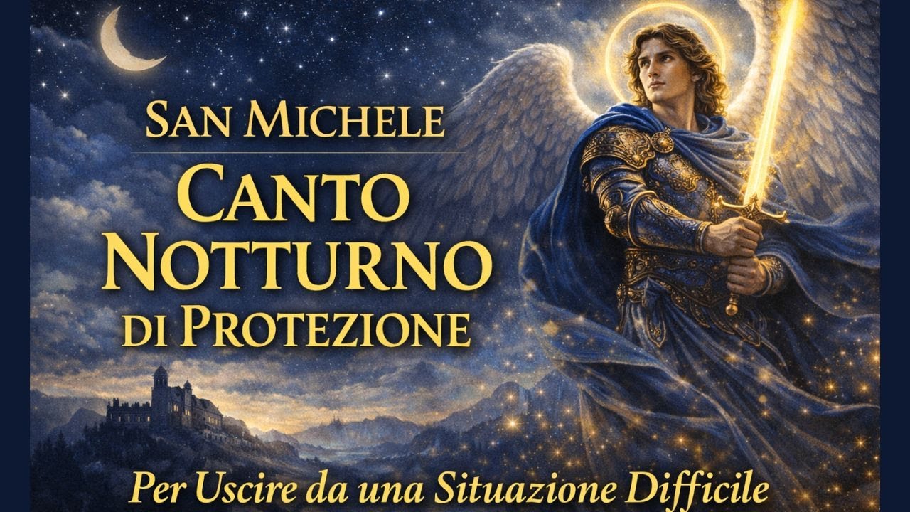 Canto Notturno di Protezione con San Michele | Preghiera Profonda per Superare un Momento Difficile