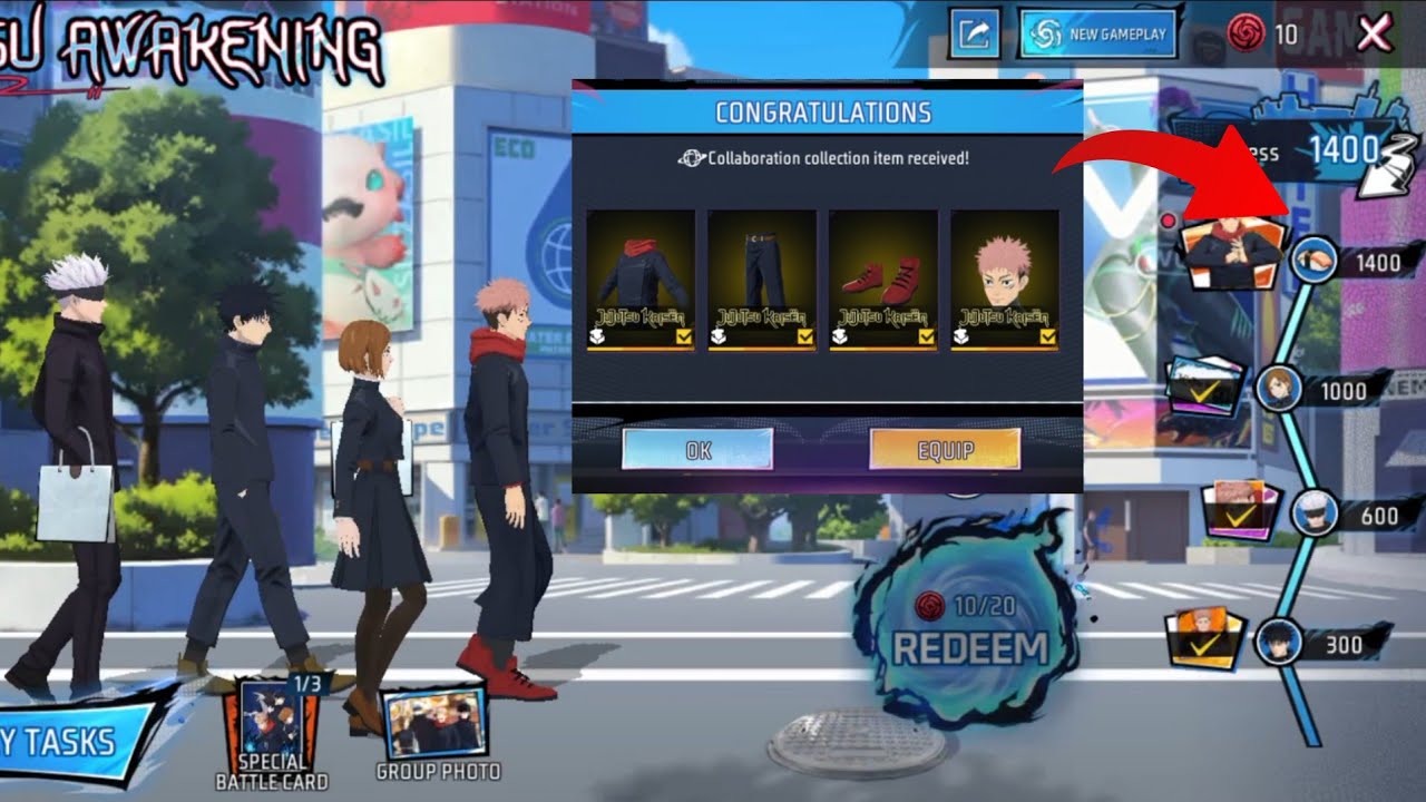 New Yuji Itadori Bundle | Free Fire Max | JUJUTSU AWAKENING EVENT 2026 | Yuji Itadori Bundle 