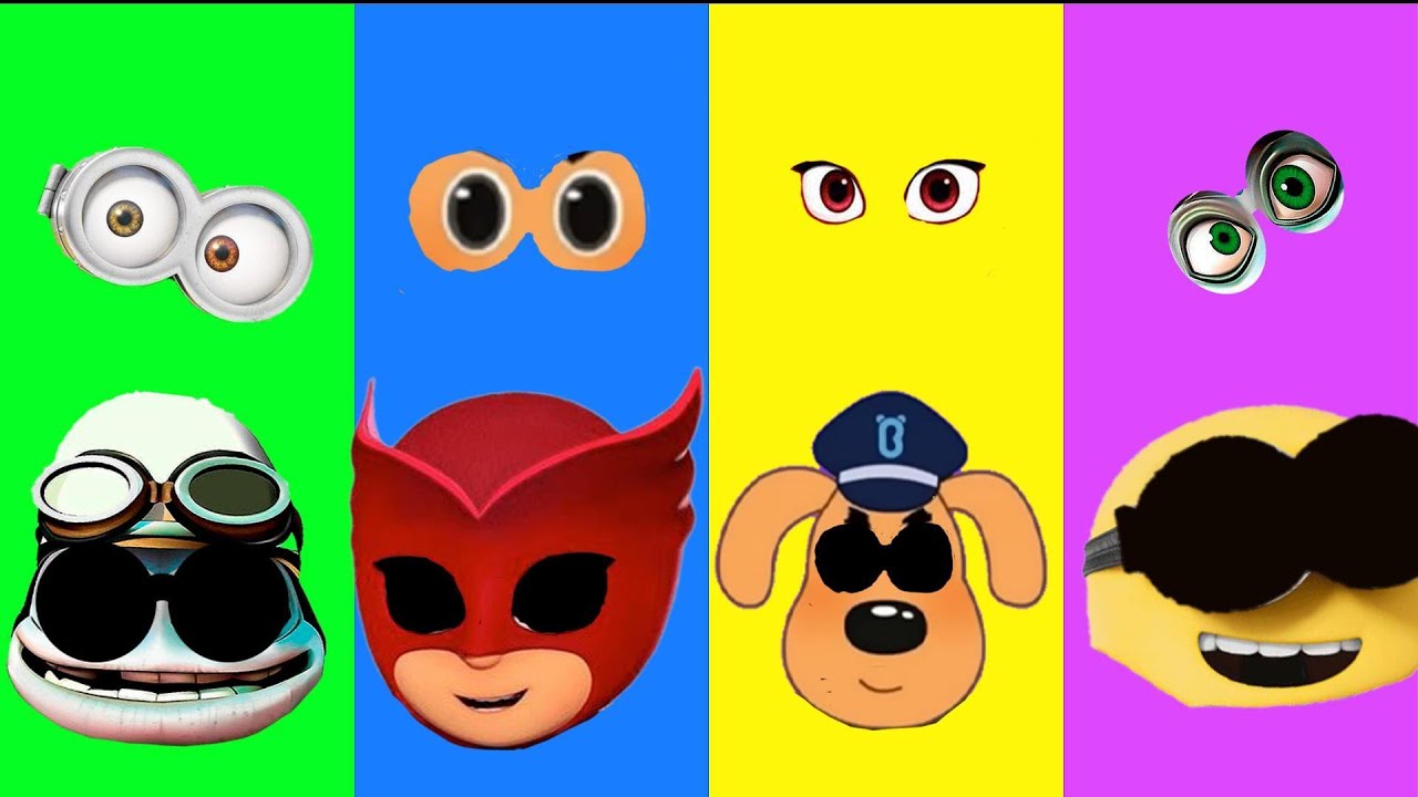 Wrong eyes👀 NEW EPISODES/ Sheriff Labrador x Rocky & BabyBoss Puzzle Wrong HeadsEYE PUZZLE WORLD