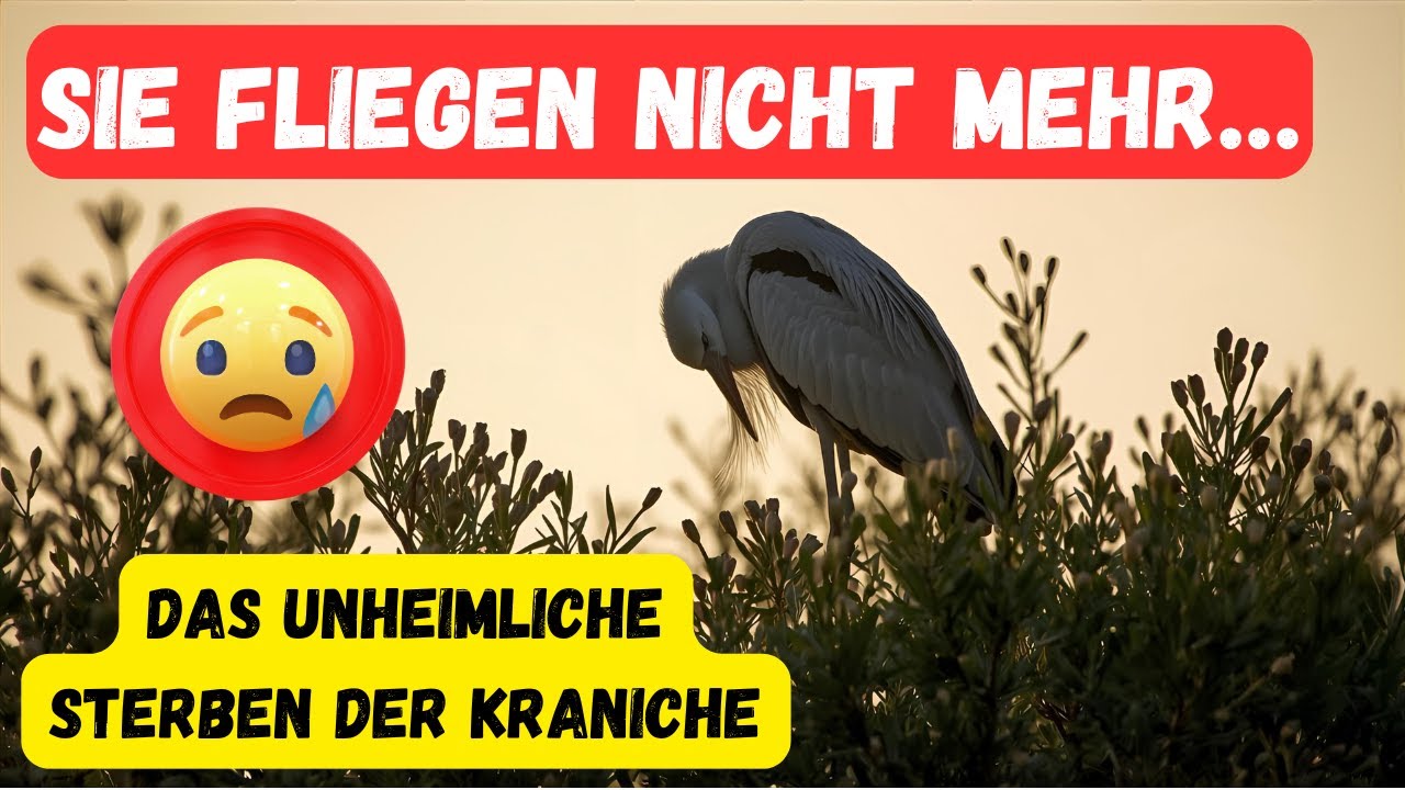 Tausende Kraniche tot – Was steckt dahinter?