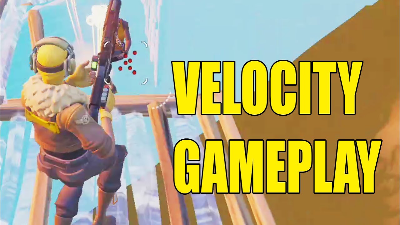 VELOCITY SKIN Game Play in Fortnite Zone Wars