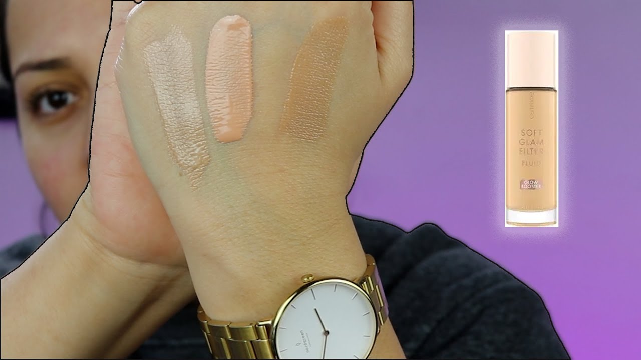 Catrice Soft Glam Filter Fluid - Charlotte Tilbury and Elf Halo Glow Dupe