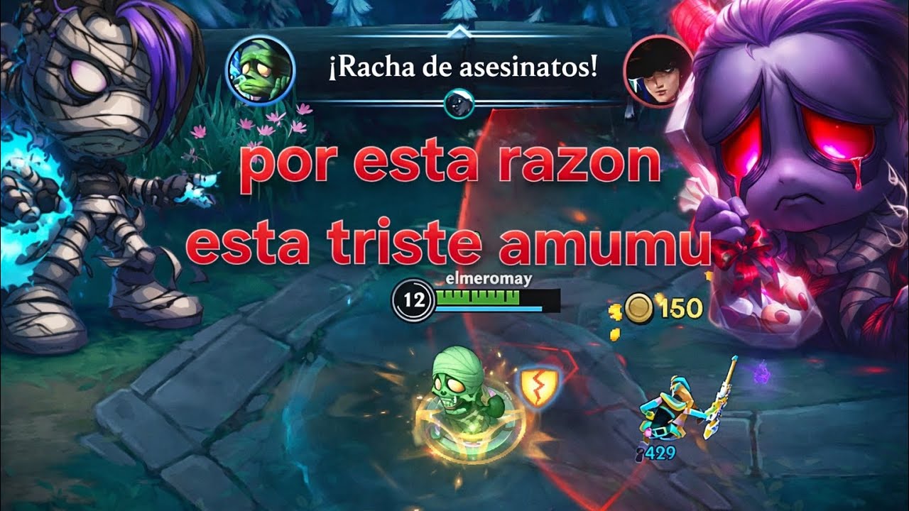 La verdadera razon por AMUMU esta triste.... falta nivel en gran maestro