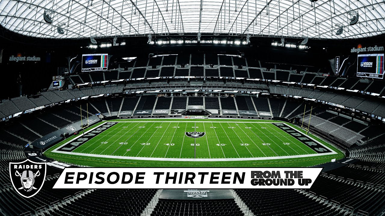 From The Ground Up: Things You Wouldn't Think Of (Ep. 13) | Allegiant Stadium | Las Vegas Raiders