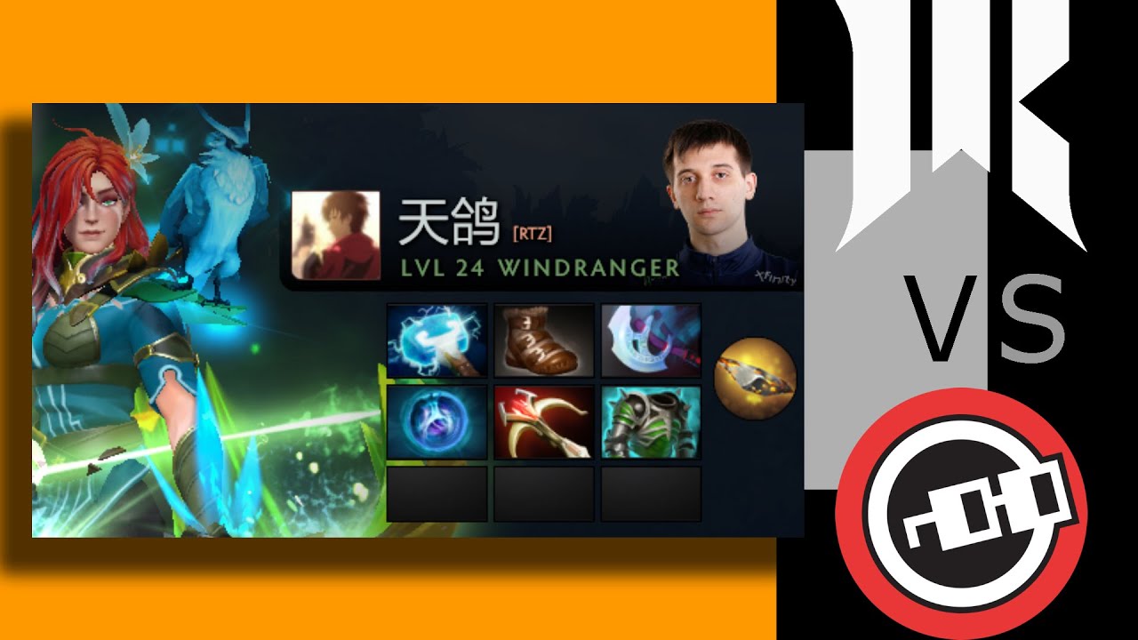 DotaHisWay - Arteezy Windranger - Shopify Rebellion VS Nouns - DPC NA D1 Summer 2023