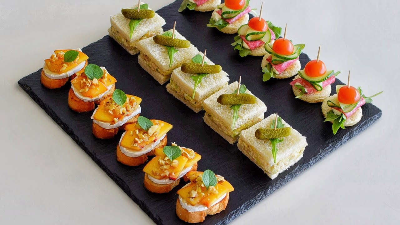 3 креативные и вкусные идеи закусок, которые помогут добиться успеха на следующей вечеринке