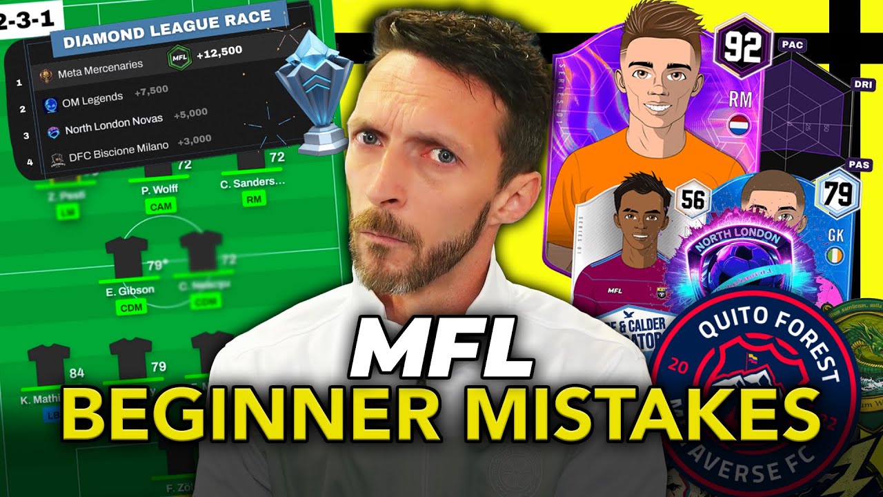 BEGINNER MISTAKES TO AVOID!! MFL BEGINNERS GUIDE
