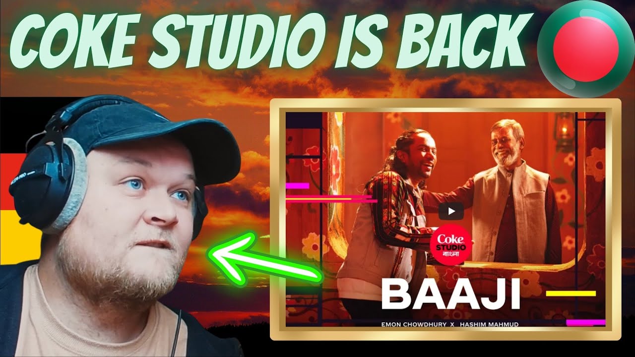 🇧🇩 Coke Studio Bangla | Baaji | Foreigner Reaction | Emon Chowdhury X Hashim Mahmud