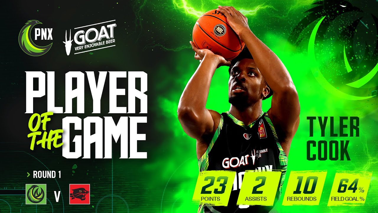 GOAT Player of the Game - Tyler Cook (Round 1 v Wildcats, NBL24)
