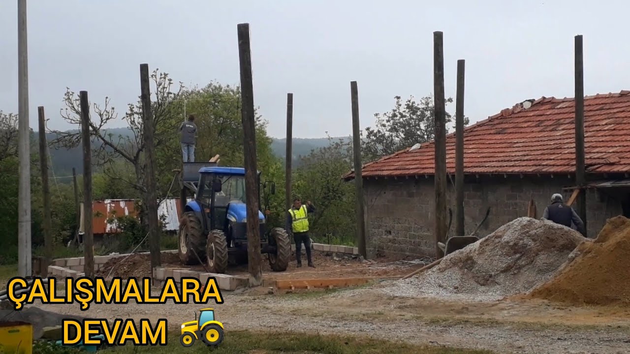 İNŞAAT DEVAM EDİYOR 👍🏻 EKTİKLERİMİZ BÜYÜMÜŞ 🌿 BİR GÜNLÜK KÖY HAYATI ☀️