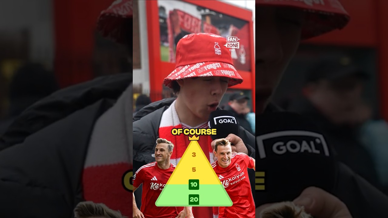 'Best in the WORLD!' 👑 Nottingham Forest fan is crazy for Chris Wood 🌳 #shorts #football #soccer
