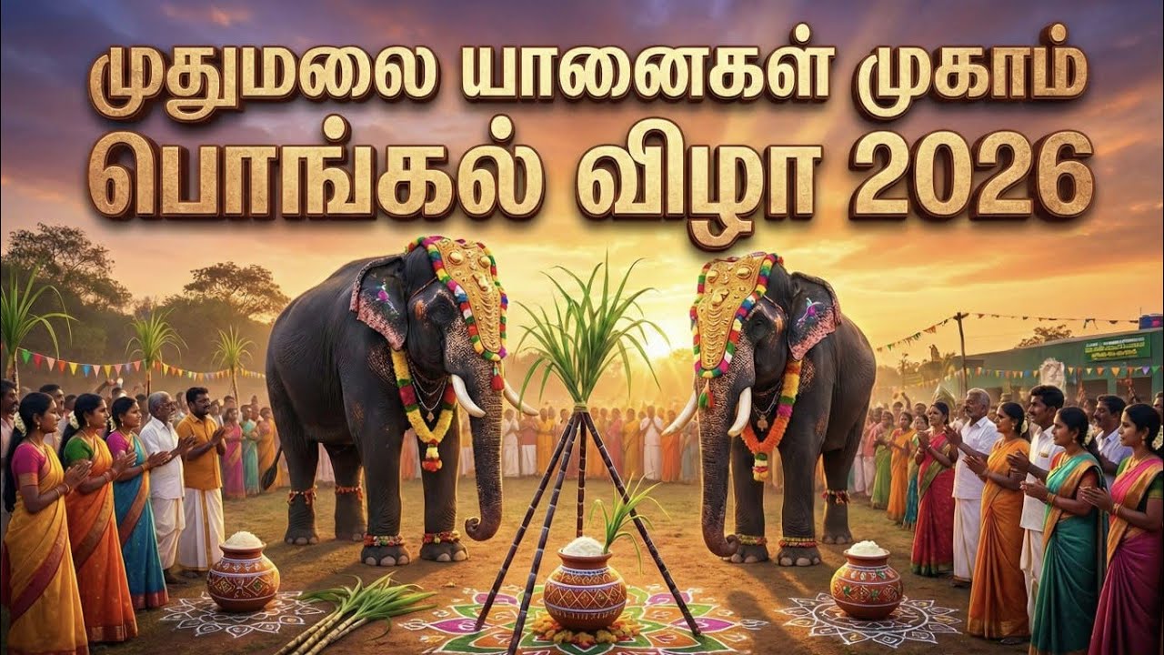 முதுமலை யானைகள் முகாம் பொங்கல் விழா - 2026 