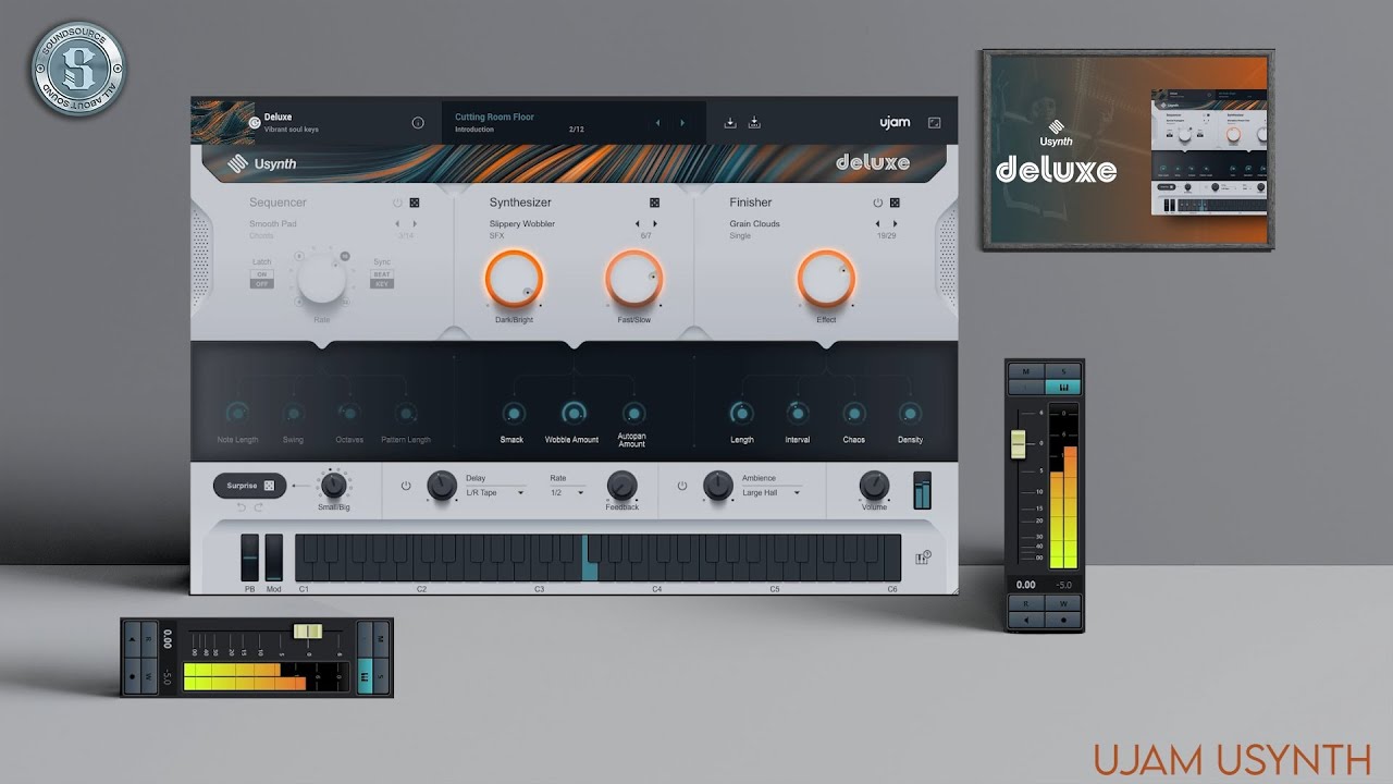 UJAM Usynth DELUXE Synthesizer - PRESETS AND SOUND