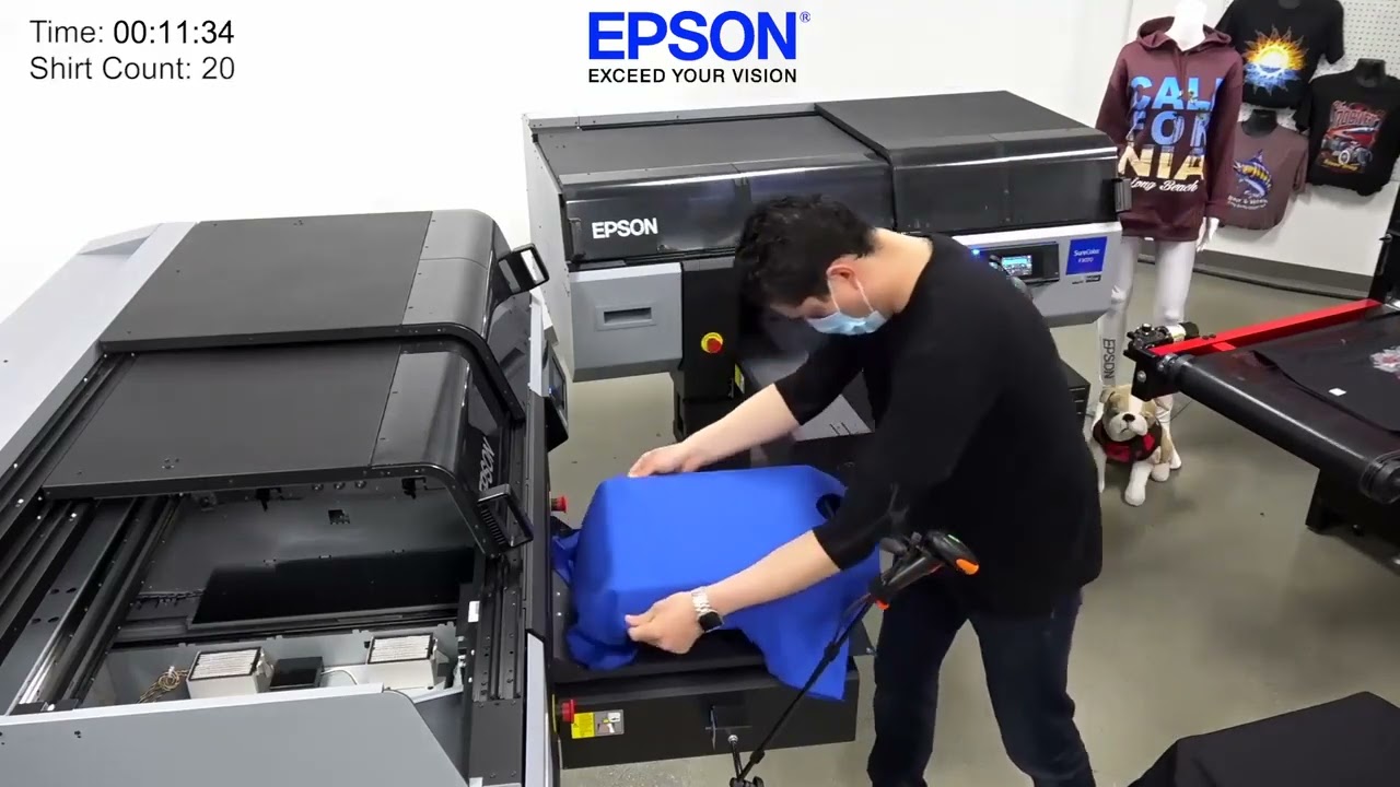 Epson F3070 Print Speed Production