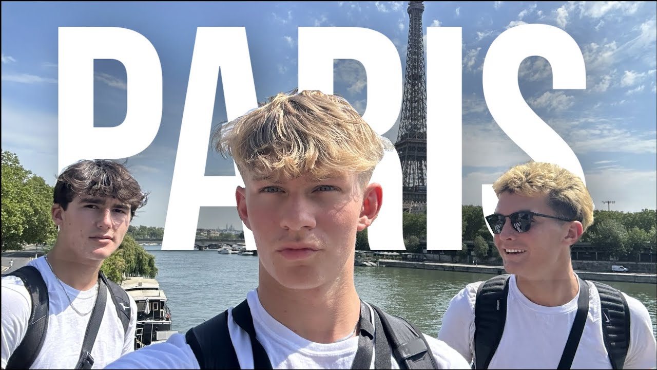 Three 18 y/o kids go backpacking with no plan Ep. 1 | PARIS