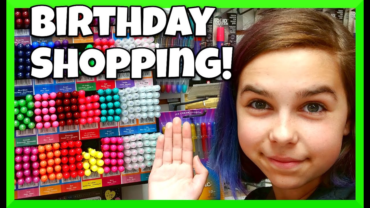 Shopping Art Supply Stores For My Birthday Present VLOG