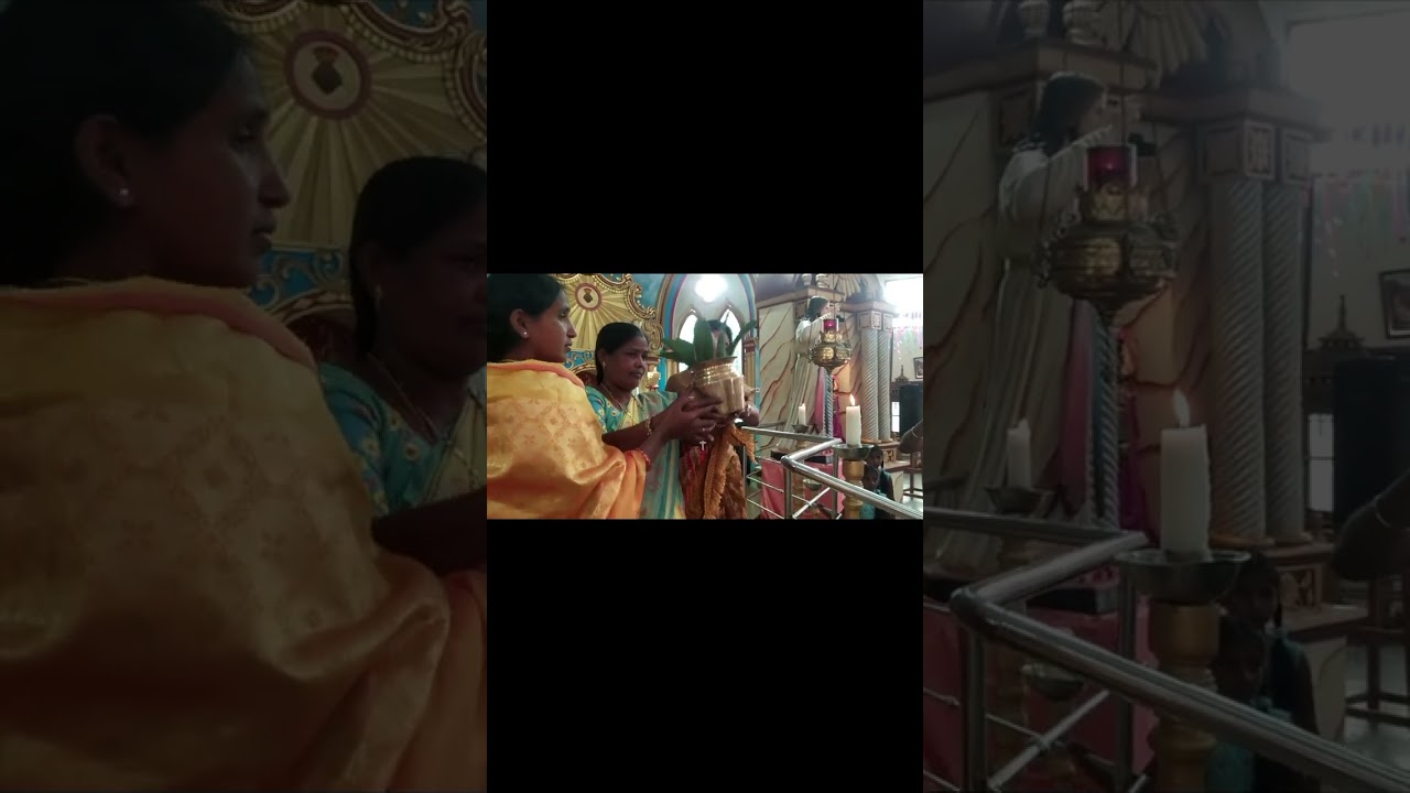 నూతన గురువులకు స్వాగతం పునీత చిన్న తెరేసమ్మ గారి దేవాలయం కల్లూరు విచారణ 🙏🙏🙏