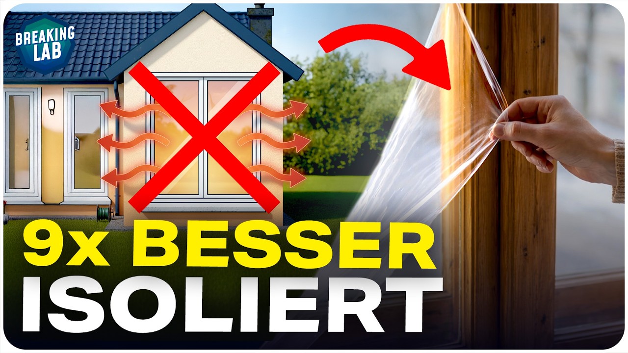 Dieses Fenster spart 87% Heizkosten &ndash; So funktioniert das neue Supermaterial!