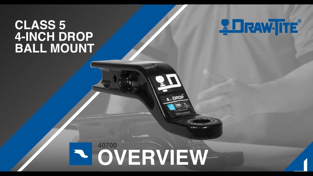 Draw&bull;Tite&reg; Class IV Trailer Hitch Ball Mount - 40700 | Product Overview