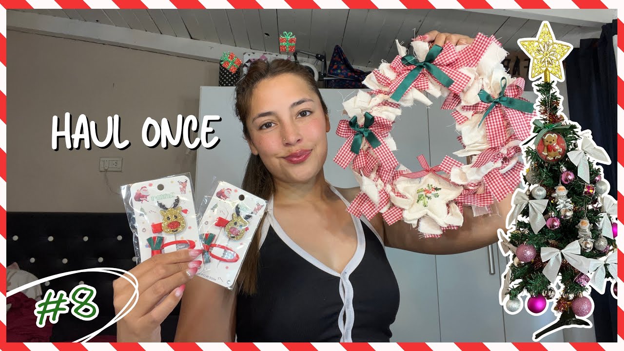 Decoración navideña en ONCE + armamos el árbol 🎄Vlogmas 8