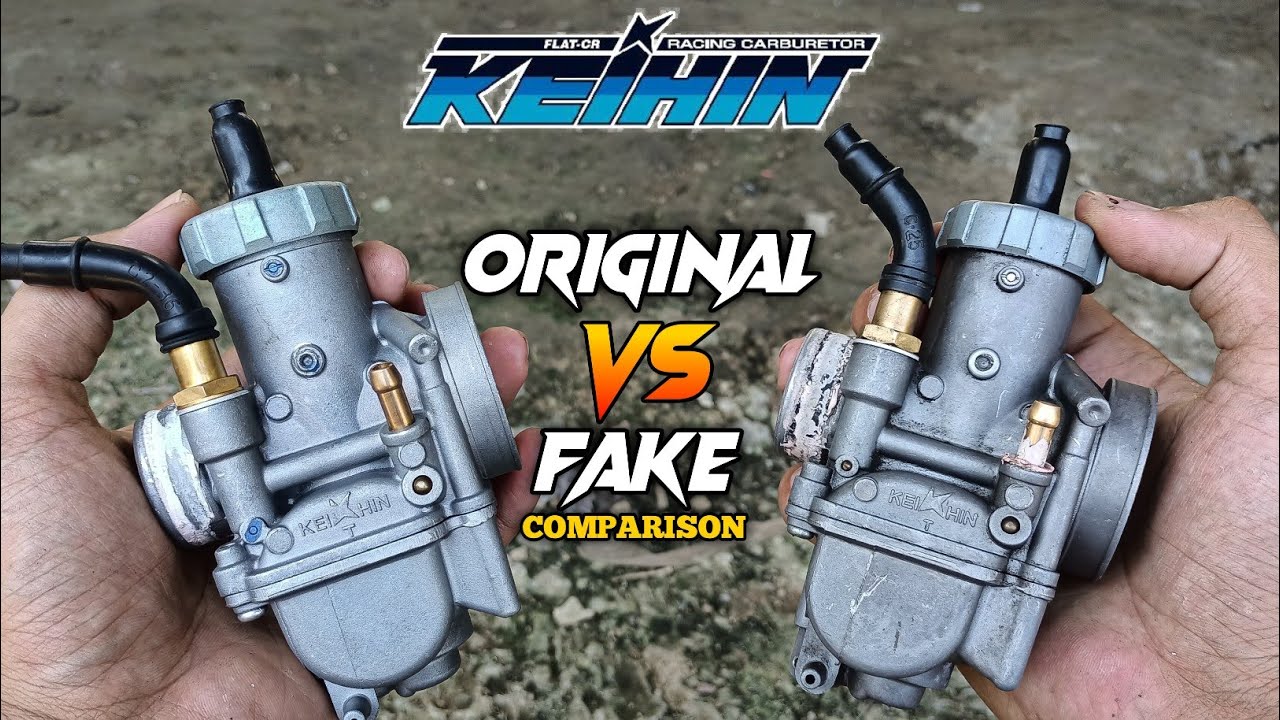 KEIHIN Carburetor ORIGINAL vs FAKE Comparison | Bobwerkz mmvlog