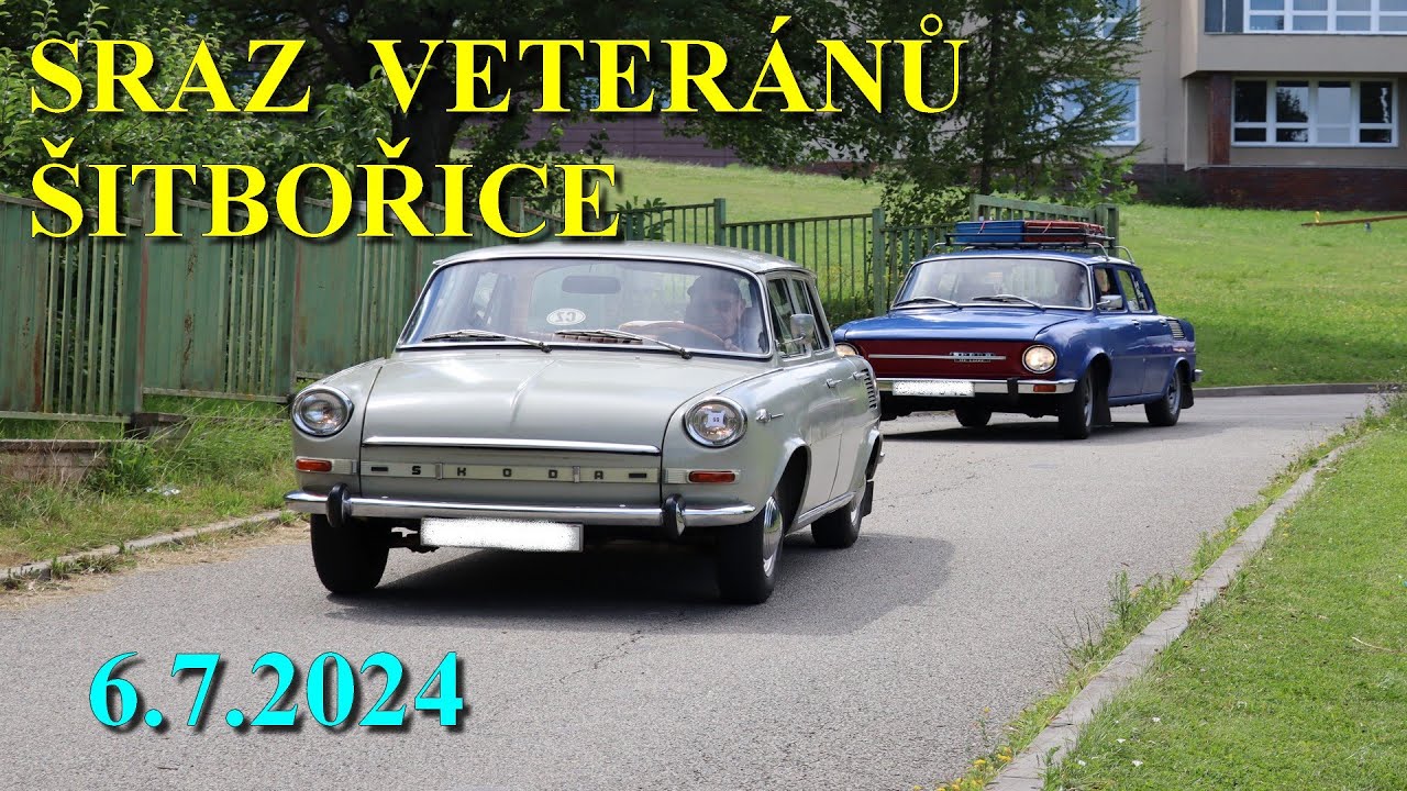 Sraz veteránů Šitbořice 6.7.2024