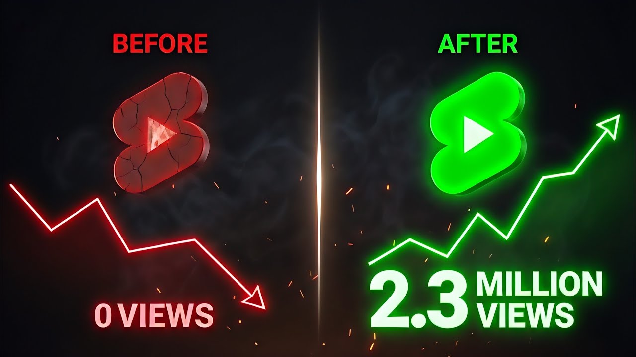 Shorts 0 Views Problem Solved! (1 Million Views Guarantee 🚀)
